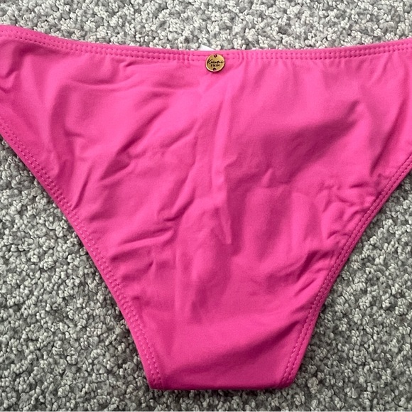 Pink Ruched Strap Bikini - Picture 2 of 4